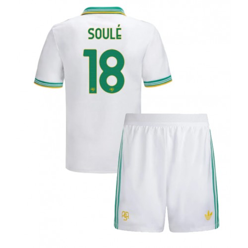 Fotbalové Dres AS Roma Matias Soule #18 Dětské Alternativní 2025-26 Krátký Rukáv (+ trenýrky)